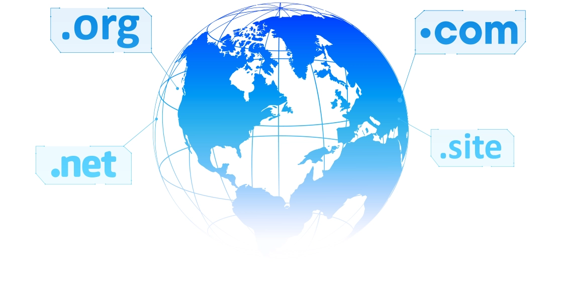 Tên miền quốc tế .com, .net, .org